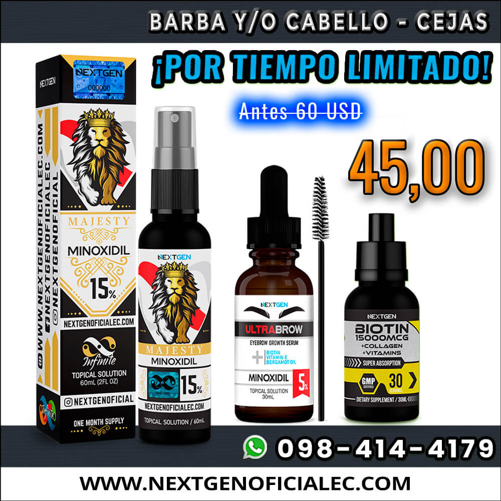 MAJESTY 15% + BIOTINA 15.000 MCG + ULTRABROWN