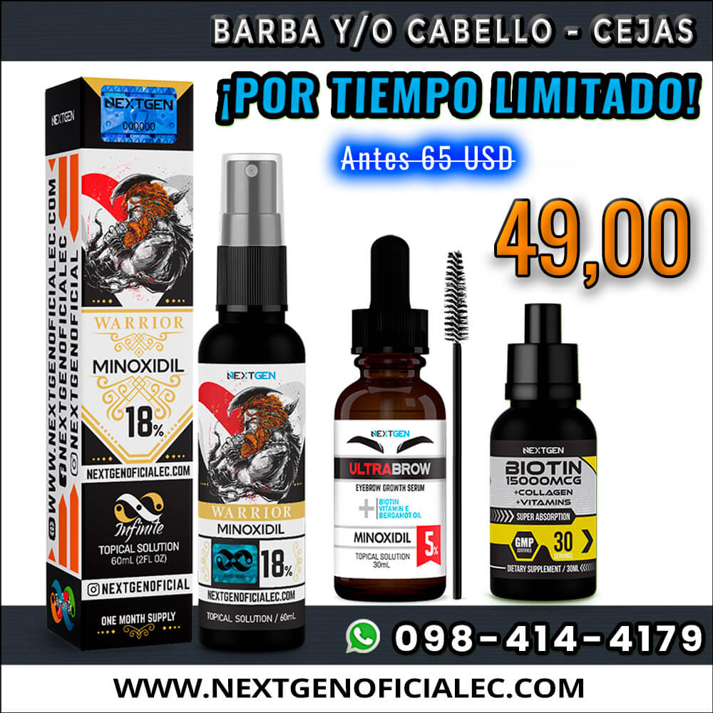 WARRIOR 18% + BIOTINA 15.000 MCG + ULTRABROWN