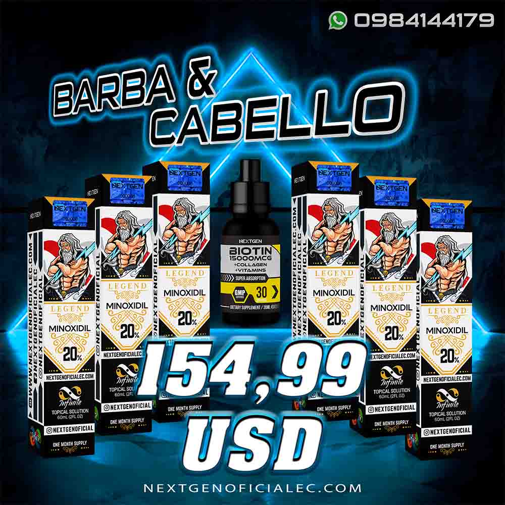 Pack Especial Nextgen - Minoxidil 20 % Legend